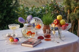 novruz, nowruz, persian new year's table, sofre haft, iranian new year, persian new year festival, festive table, still life, greeting card, nowruz, nowruz, nowruz, nowruz, nowruz